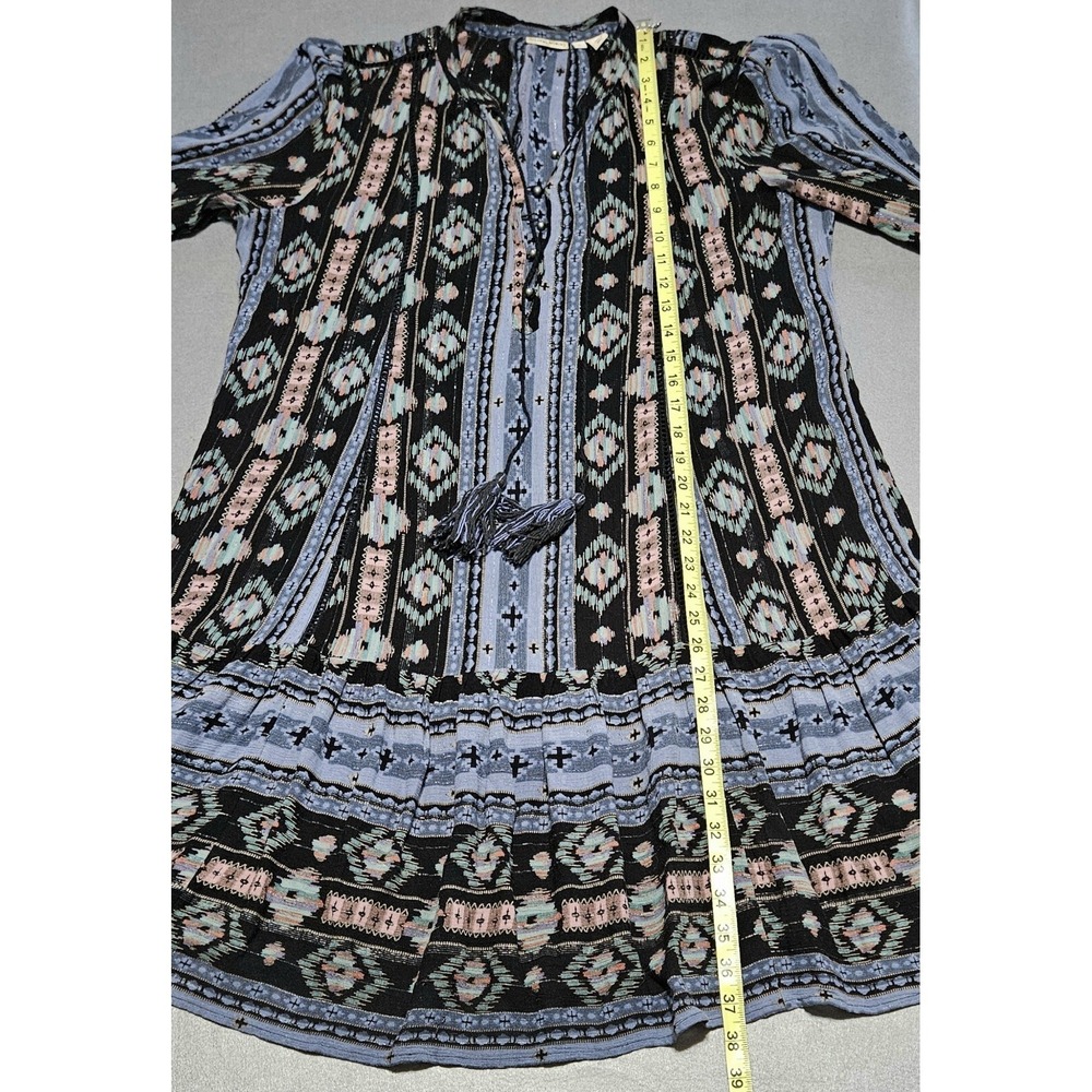 Anthropologie Holding Horses Dress Sz M Winter Moon Romantic Boho Tunic READ - Picture 5 of 9